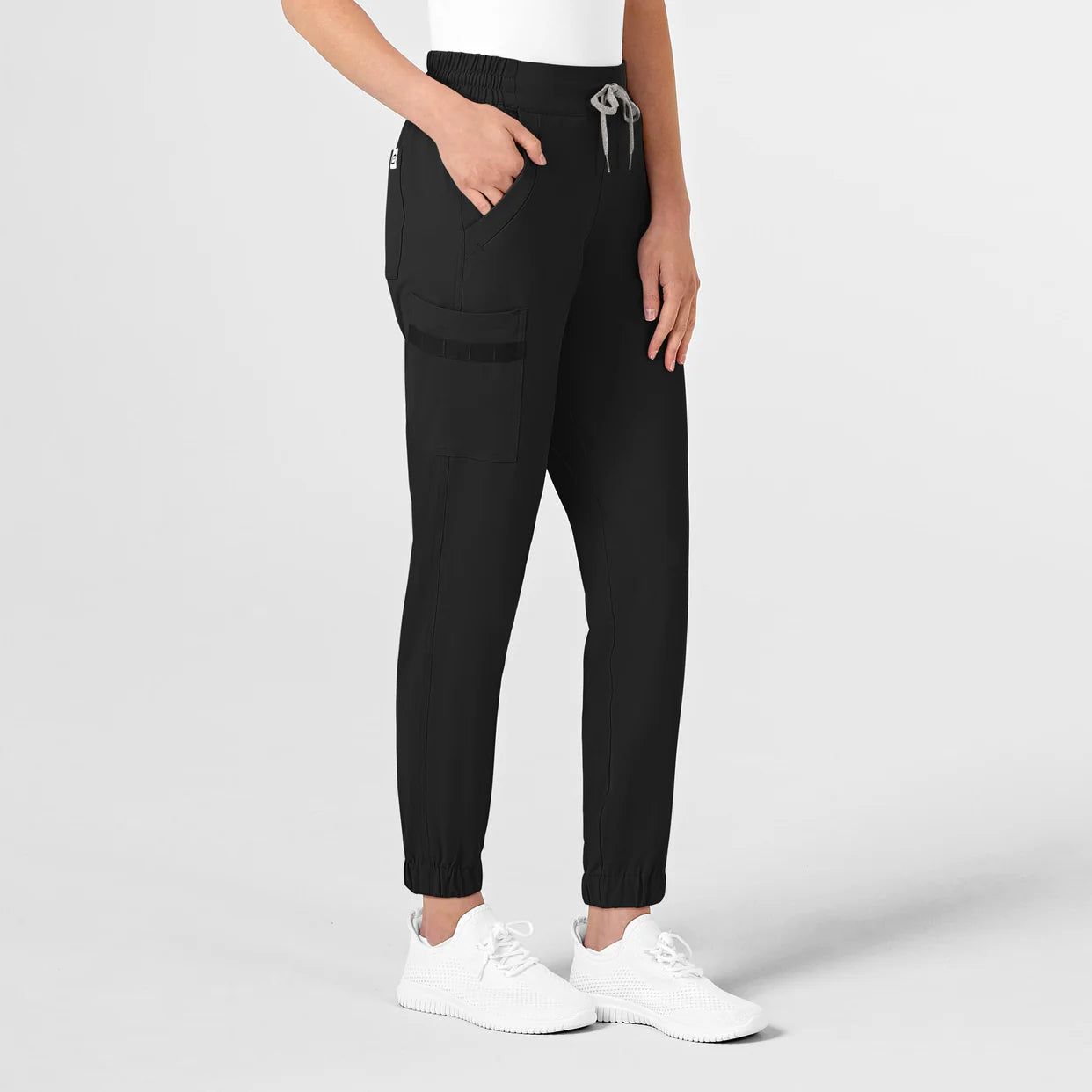 WINK RENEW Women's Jogger Scrub Pant Black