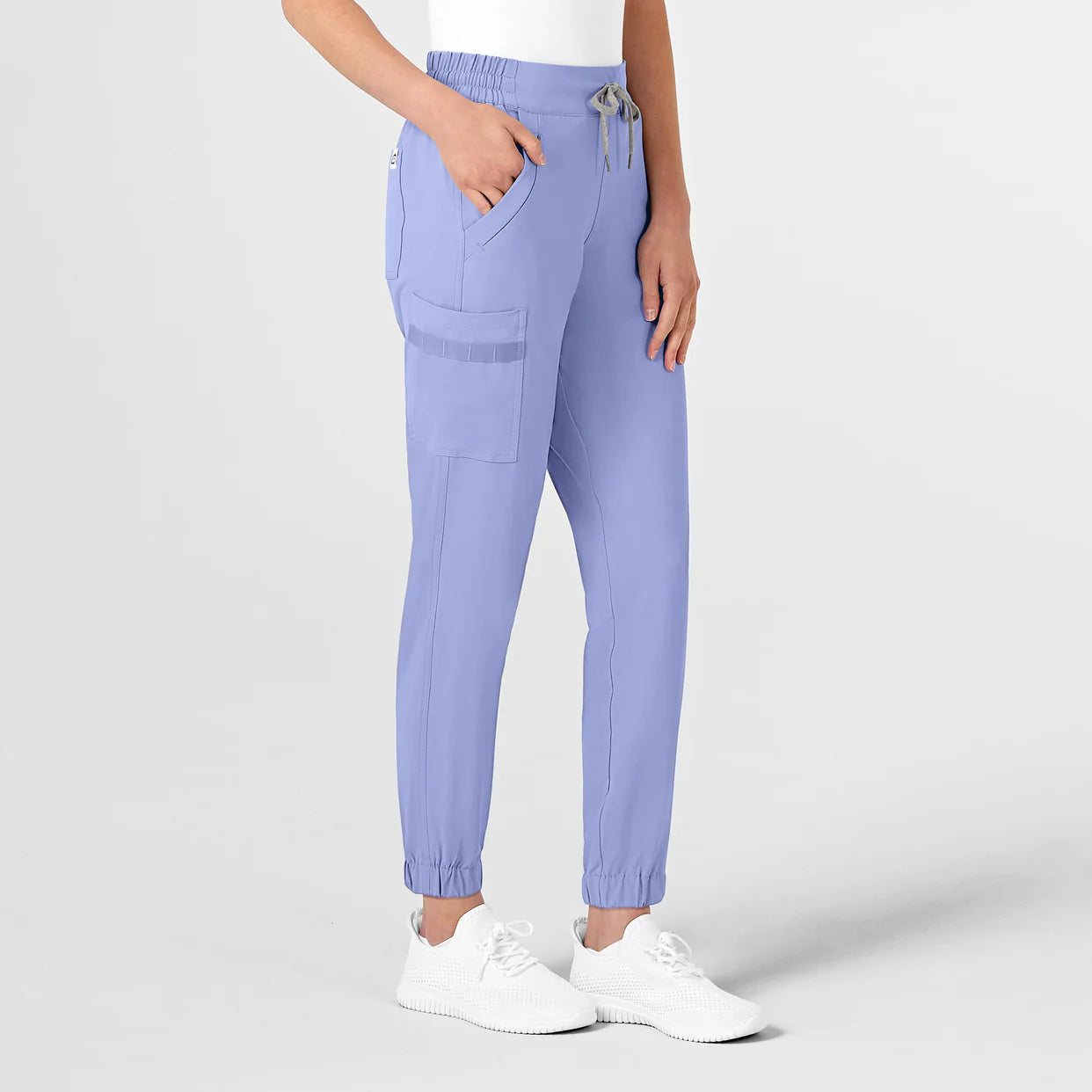 WINK RENEW Women's Jogger Scrub Pant Ceil Blue