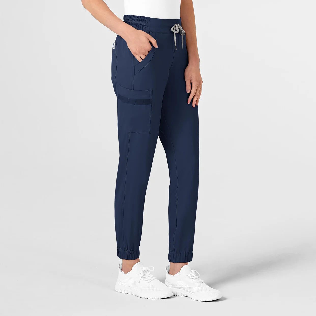 WINK RENEW Women's Jogger Scrub Pant Navy