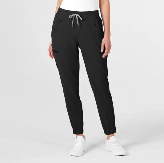 WINK RENEW Women's Jogger Scrub Pant Black