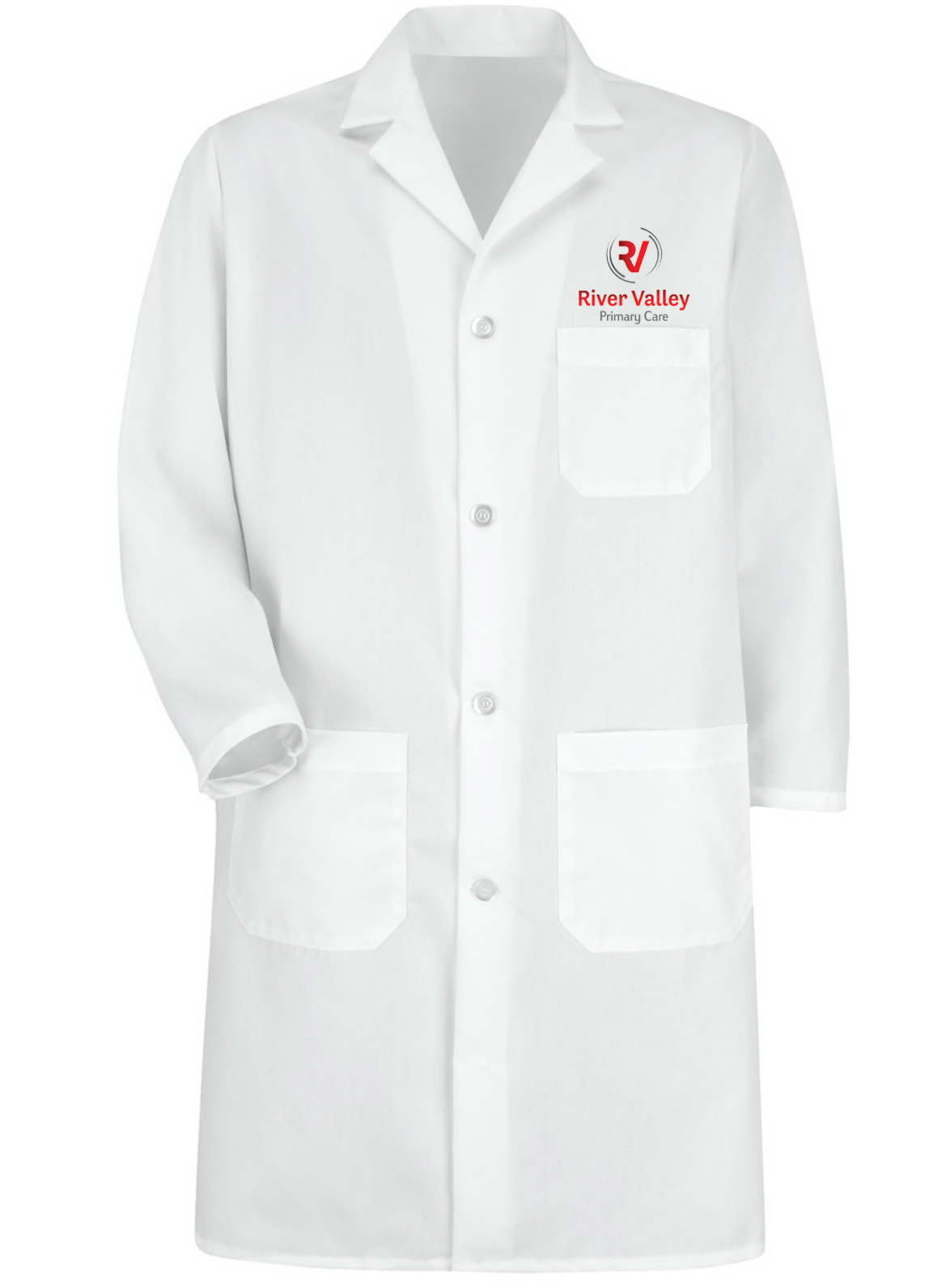 Unisex Lab Coat White