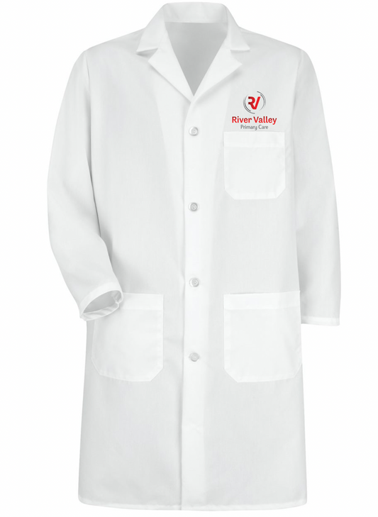 Unisex Lab Coat White