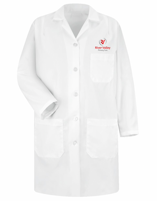 Womens Lab Coat White