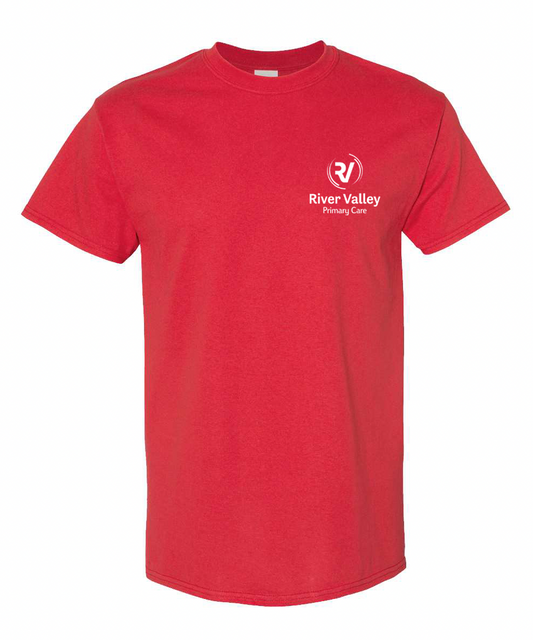 Red Gildan Short Sleeve Tee