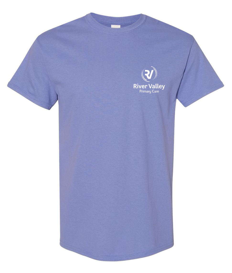 Violet Gildan Short Sleeve