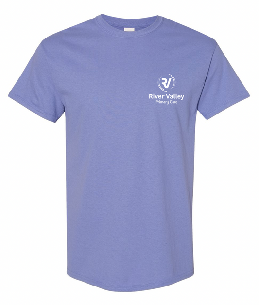 Violet Gildan Short Sleeve