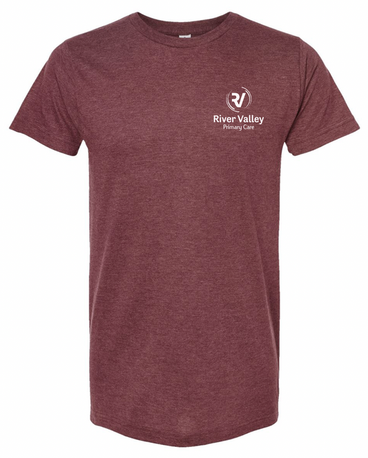 Heather Burgundy Soft Tee